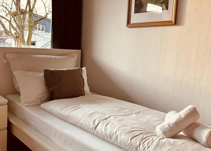 B2 Xl I 130m2 I 10 Einzelbetten I Voll Ausgestattet I Balkon I Wasch I Xxl P