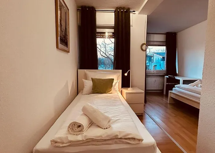 B2 Xl I 130m2 I 10 Einzelbetten I Voll Ausgestattet I Balkon I Wasch I Xxl P Mettingen (North Rhine-Westphalia)