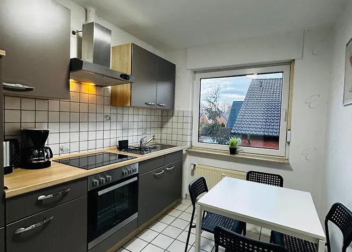 B2 Xl I 130m2 I 10 Einzelbetten I Voll Ausgestattet I Balkon I Wasch I Xxl P * Mettingen (North Rhine-Westphalia)